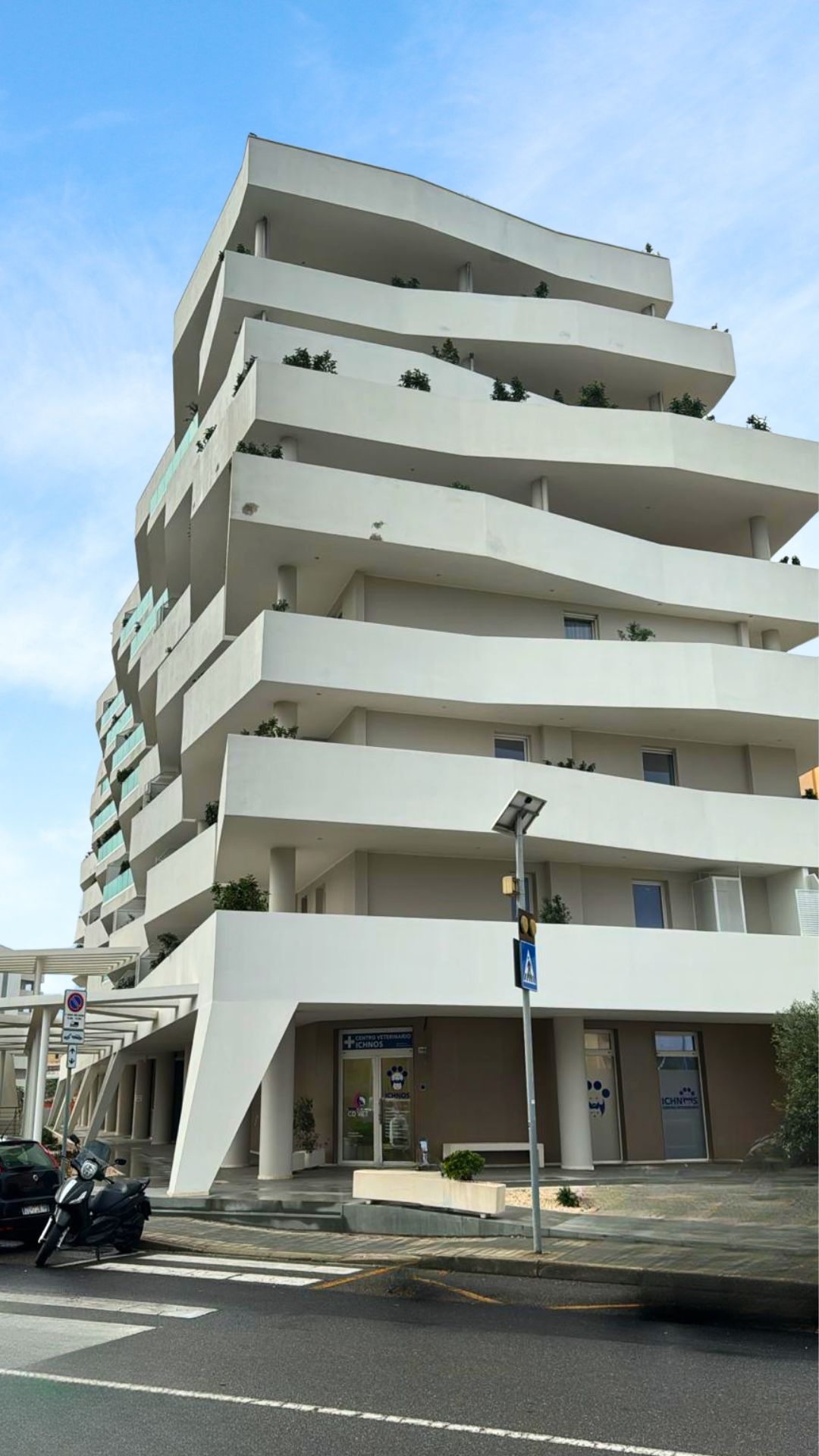 7 il palazzo dove si trova La Boutique del Core